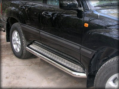 Пороги лист d-60 Toyota Land Cruiser Prado 120 - фото 71203