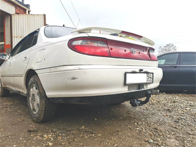 Фаркоп (ТСУ) марки Halty для Toyota Carina (Т190)  улыбка  1992-1996 г.г. - фото 74554