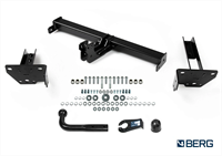 Фаркоп на Jetour T2 2024-. невидимая подрезка бампера. Тип шара: A. Нагрузки: 1800/75 кг - фото 74922