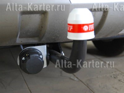 Фаркоп для Opel Antara 4WD 2006-2013 без снятия и подрезки бампера. Тип шара: A. Нагрузки: 1150/50 к - фото 8469