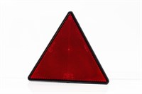 Светоотражатель треуголный с винтами Fristom DOB-030A красный