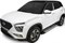 Порог-площадка "Premium-Black" A173ALB + комплект крепежа, RIVAL, Hyundai Creta 2021- - фото 61580