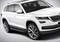 Порог-площадка "Premium-Black" A180ALB + комплект крепежа, RIVAL, Skoda Kodiaq 2017- - фото 70029