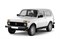 Защита порогов с накладками Ø63мм (ППК) LADA  4х4 2121  1995-/  4x4 URBAN  2015- - фото 71358