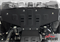 Защита радиатора+ комплект крепежа, АвтоБРОНЯ, Сталь, BAIC BJ40,  V-2.0, АКПП, полный, 2023- - фото 74635 Защита радиатора+ комплект крепежа, АвтоБРОНЯ, Сталь, BAIC BJ40,  V-2.0, АКПП, полный, 2023- - фото 74635